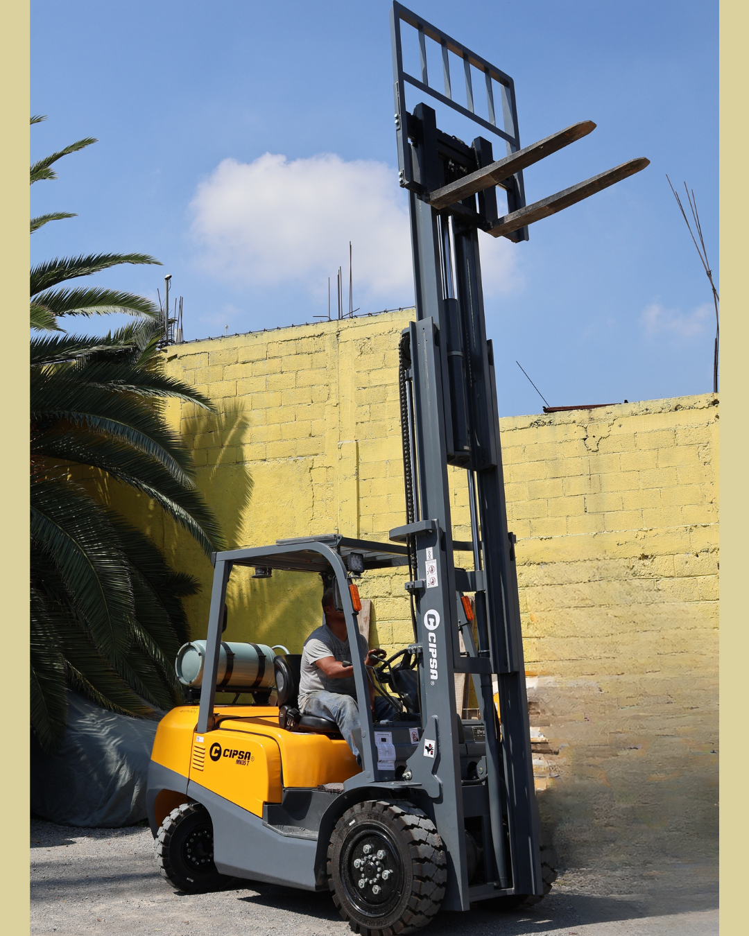 renta montacargas 3 ton